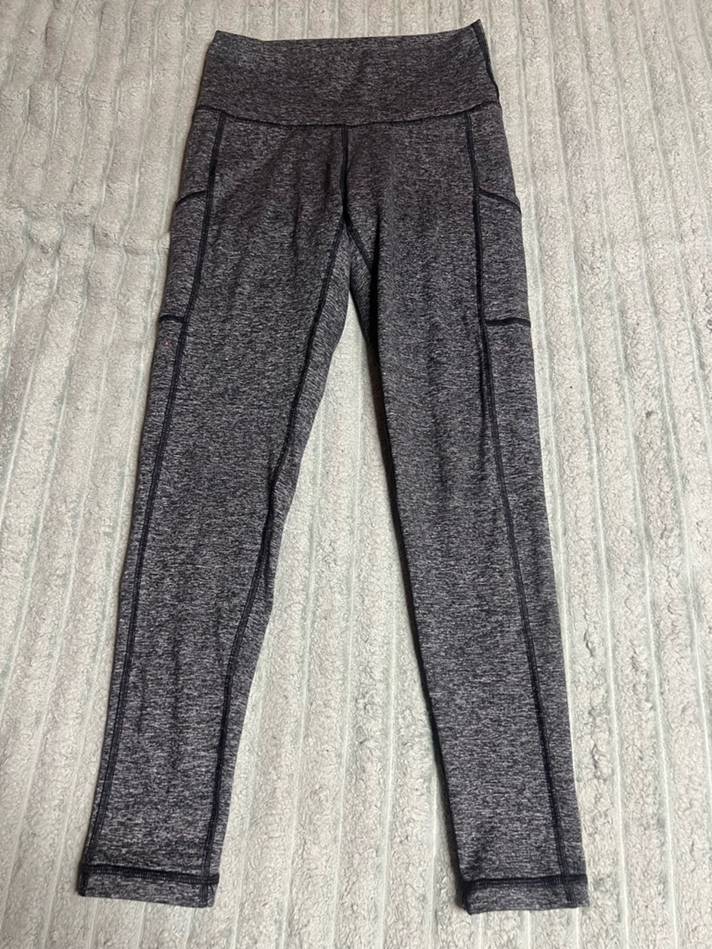 aerie Heathered Dark Gray High-Waist Leggings